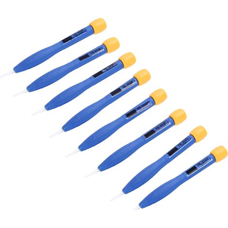 Jeu de 8 tournevis à fréquence ajustable antistatique en plastique et céramique, outils manuels utiles pour la maison. (1/5)