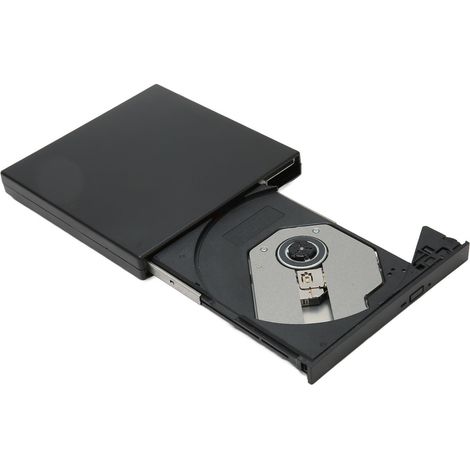 Graveur DVD externe USB 2.0, compatible avec de nombreux appareils, résistant aux chocs et silencieux, pour ordinateurs portables et de bureau. (1/5)