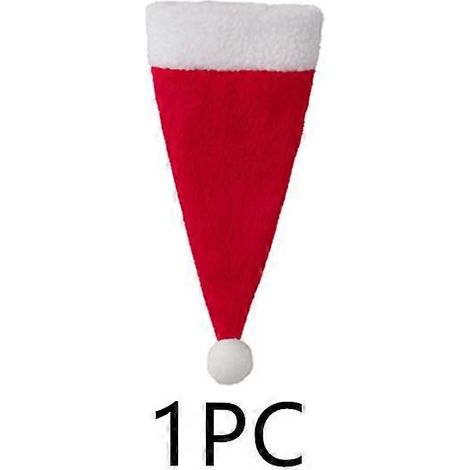 Sac de rangement pour 10 couverts, chapeau de Noël, décorations de Noël, accessoires de cuisine, décoration intérieure, ornements de Noël 2022 (1 pièce) (1/5)