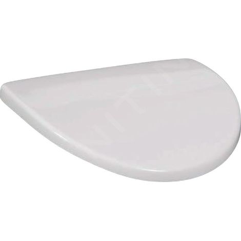 Couvercle, à charnières chromées, En Duroplast Blanc (1/3)