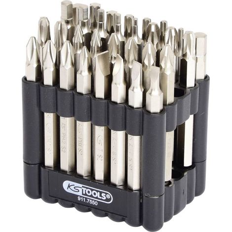 KS Tools 911.7550 1/4" Serie di inserti,32pz.75mm