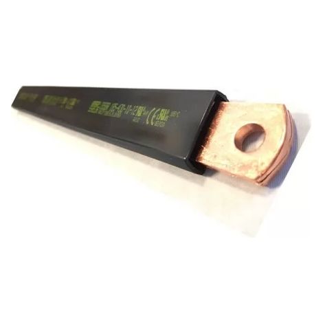 Erico 558528 - Treccia isolata IBSBR120-230-10 per interruttore - 120mm≤ 400A - rame - L.230mm