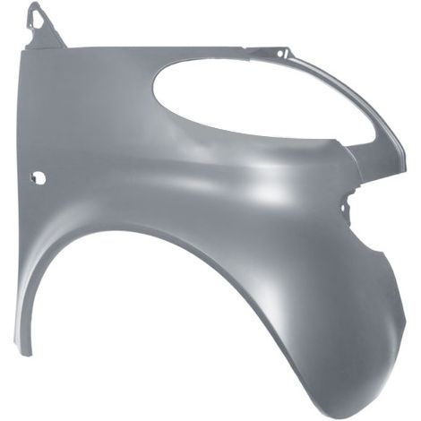Aile avant droite à peindre avec trou clignotant Smart Fortwo 1 phase 1 1998-2002