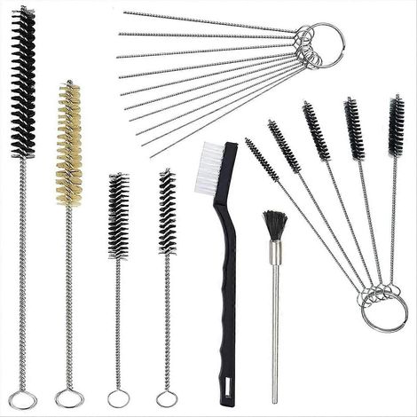 Kit de nettoyage pour pistolet à peinture 17 pièces, outil de nettoyage multi-usages pour pinceaux (1/5)