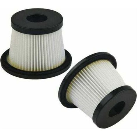 Confezione da 2 filtri per aspirapolvere senza fili Silvercrest Shaz 22.2 C3 – Filtrazione polveri sottili da 0,3 micron – Compatibile con peli di animali domestici (1/4)