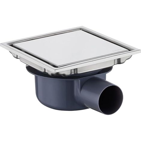 Square Shower Drain, Anti-Odor Floor Drain, Invisible, Can Be Used in Positive and Negative, Double Filtration, Can Be Tiled (1/5)