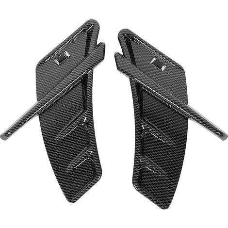 de garnitures de protection d ailes style fibre de carbone (1/4)