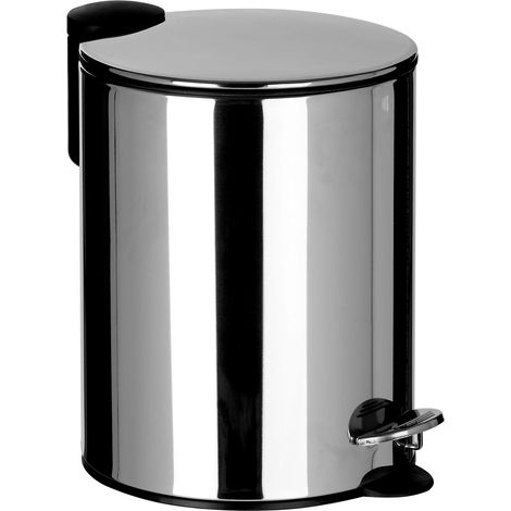 Premier Housewares 5Ltr Pedal Bin with Soft Close Lid (1/2)