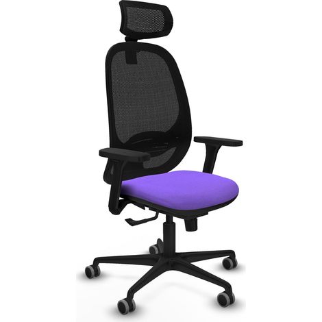 Chaise de bureau piqueras y crespo Cilanco noir confortable ergonomique (1/2)