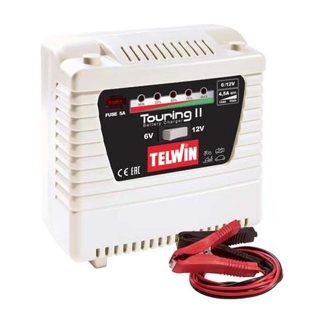 CARICABATTERIA TOURING 11 TELWIN  VOLT 6/12 AH 1525/3055