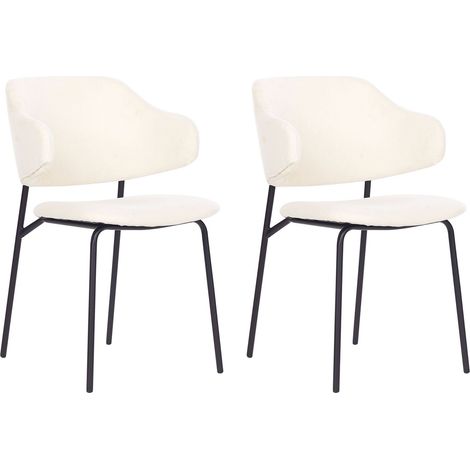 Esszimmerstuhl 2er Set KENAI Hellbeige