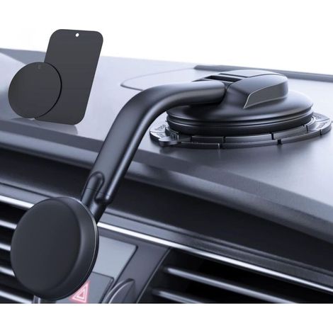 Car Phone Holder [Powerful Magnets] for Dashboard and Windshield Phone Holder with Suction Cup Suitable for iPhone Android Car Mount (1/5)