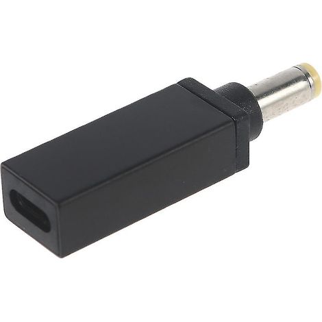 Adaptateur de charge universel USB-C vers prise secteur CC 5,5 x 2,5 mm pour La