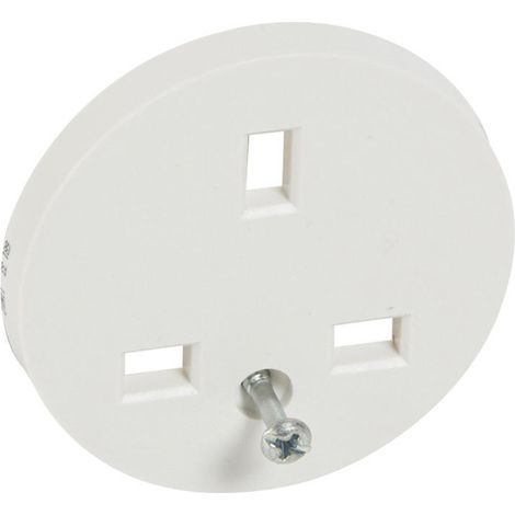 ENJOLIVEUR BLANC PRISE PRISE 2P+T BS 13A LEGRAND 068133