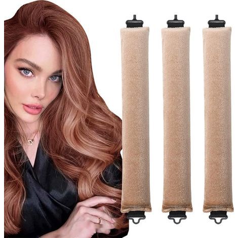 Haarstyling-Werkzeug, große Größe, Lockenstab, der nicht nachts verwendet werden sollte, superelastisches Satin-Finish, geeignet für alle Haartypen, Lockenstab, der nicht verwendet werden sollte (1/5)