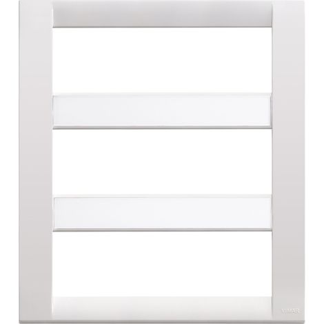 VIMAR - 16749.01 Plaque d'immatriculation classique 18M blanche