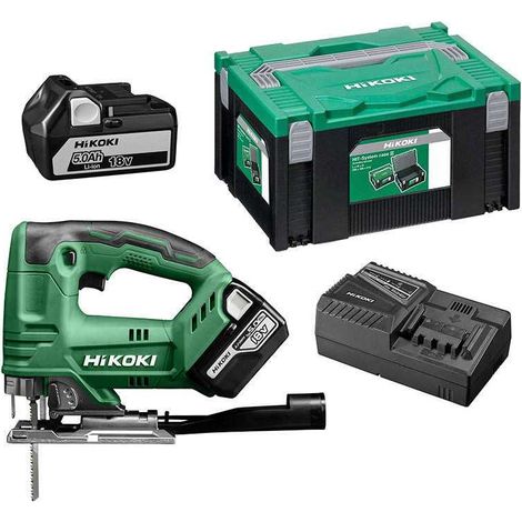 Scie sauteuse 18V HIKOKI CJ18DAWPZ 2 x 5,0Ah en coffret