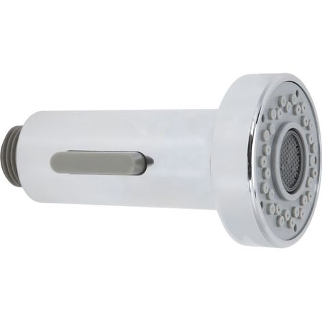 Tête de pulvérisation de robinet de cuisine, 2 fonctions, remplacement de tête de robinet pour robinet mitigeur, chromé, G1/2" (1/5)