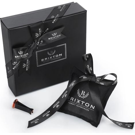 Saquito perfumado para coche/armario Brixton 30g Hoja de violeta, ámbar gris y pachulí Homms (1/5)