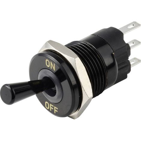 TRU COMPONENTS TC-14378412 Interruttore a levetta 250 V/AC 15 A 1 x On / Off IP67 1 pz. (1/3)