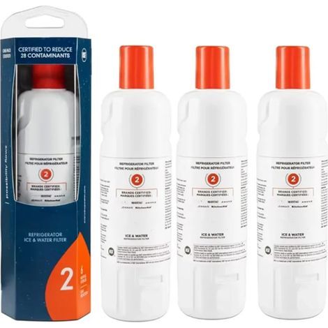 Élément filtrant pour réfrigérateur, filtre à eau everydrop2 EDR2RXD 3 pièce (1/4)