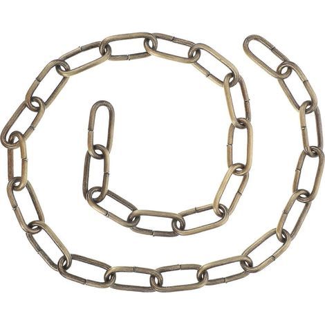 chaîne accessoire pour lustre, chaîne en fer forgé, chaîne décorative pour suspension lumineuse en cristal-100.00X2.00X0.05CM (1/4)