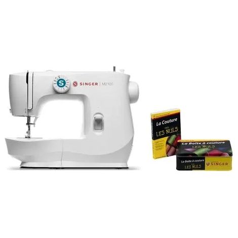 Nähmaschine - SINGER - M2105 - 16 Stiche - 4-Stufen Knopfloch - Vereinfachte Fadeneinfädelung