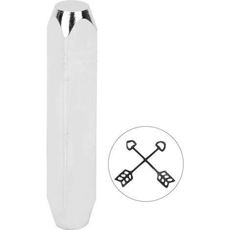 mm 1/4 Zoll Stempel aus Kohlenstoffstahl zum Stanzen von Leder und Holz, DIY-Schmuck-Bastelset (1/5)