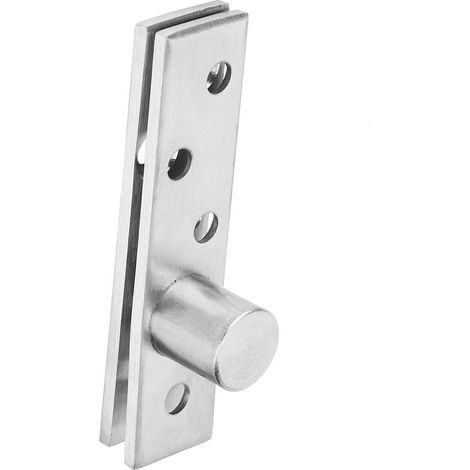 Charnière de porte en bois pivotante à 360° (lot de 2), charnières supérieure et inférieure, charnière invisible, charnière rotative, charnière excentrique (1/5)
