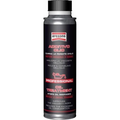 Additivo Olio Elimina Perdite Olio Arexons per Motori Benzina e Diesel da 325 ml (1/2)