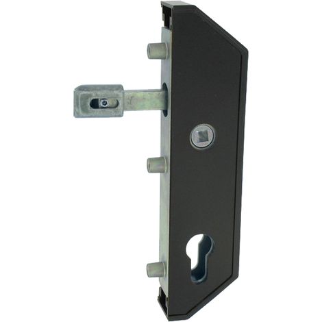 Serrure en retrait GJ pour cadre 30x30mm finition noir TIRARD GJ792301 (1/2)