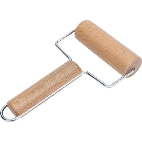 Rouleau à Pâtisserie en Bois de Hêtre Souple et Résistant pour Pizza, Gâteau et Pain (1/5)