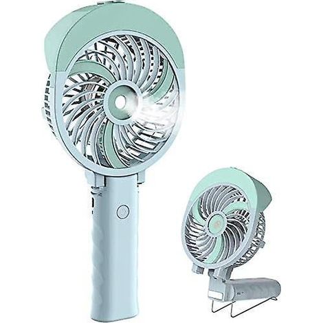 ventilateur Brumisateur Main Ventilateur Datomisation Ventilateur De Poche Mini Portatif Ventilateur Pliable Usb Rechargeable Refroidisseur Portab (1/5)
