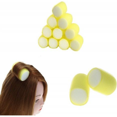 Trade Shop - KIT 24 SELBSTKLEBENDE LOCKENWICKLER FÜR PERFEKTE LOCKEN -