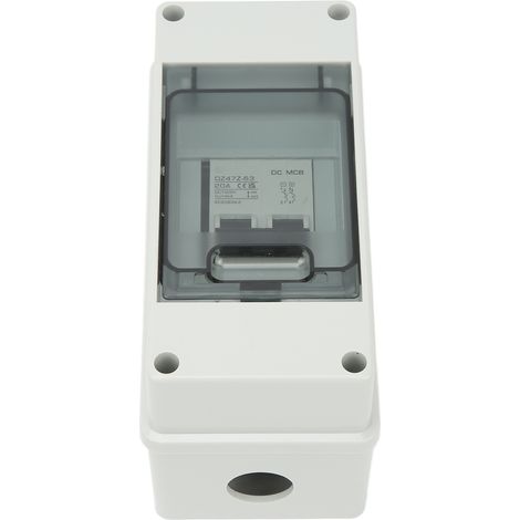 Disjoncteur DC 20A 1000V Boîte IP65 Coupe-circuit Solaire PV Étanche Interrupteur Déconnecteur 2P (1/5)