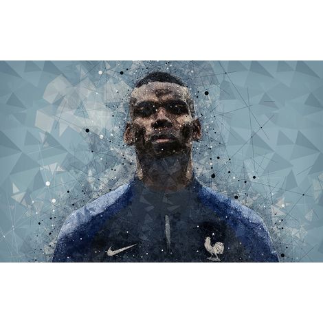 Papier peint panoramique Football - Joueur de Foot - 130 cm x 81 cm (1/2)