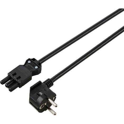 Sygonix SY-6676344 Câble de raccordement noir 1.5 m (1/3)