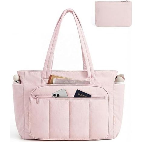 Sac fourre tout matelassé léger pour femme, à bandoulière décontracté les voyages et le quotidien (1/5)