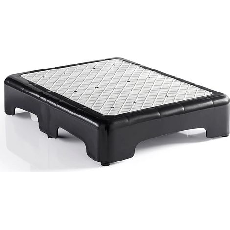 VOUNOT Anti-Slip Half Step, Mobility Aid Step Stool, Indoor & Outdoor, Black