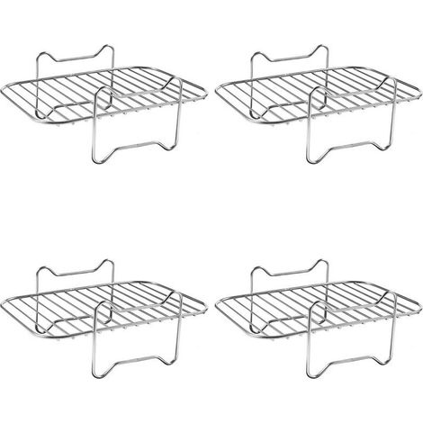 Soporte para freidora de aire 4X para freidoras de aire de doble cesta, soporte deshidratador para accesorios de freidora de aire Foodi DZ201 DZ401