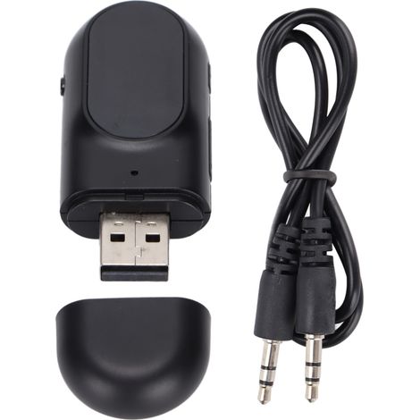 Bluetooth 5.0 Auto-Audio-Adapter mit Dual-Signal und LCD-Bildschirm (1/5)