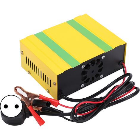 180-W-Akkuladegerät, vollintelligent, 12 V/24 V, für Auto und Motorrad, Typ MF-2B, AC250V, EU-Stecker (1/5)