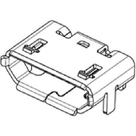 Micro USB Femelle Coudée 1050171001-2000 Molex Contenu: 2000 pc(s) (1/2)