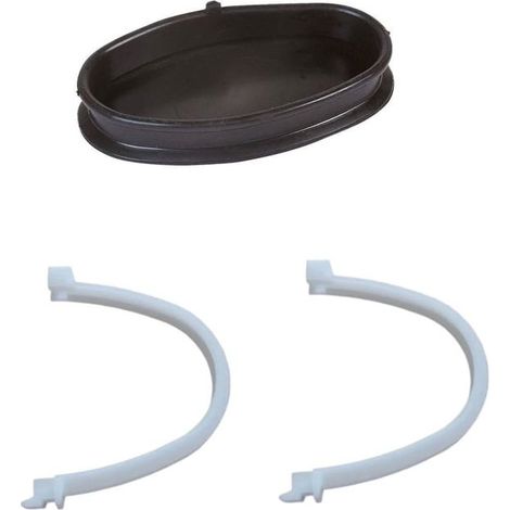 SFA – Kit membrane et demi clips pour WC broyeur – 1 membrane et 2 demi clips – Compatible Sanibroyeur Silence et Pro Silence (1/4)