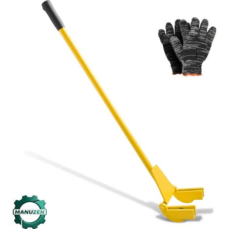Manuzen - Démonte-palette professionnel 104 cm – levier 907 kg — Barre 104 cm – capacité 907 kg (1/5)