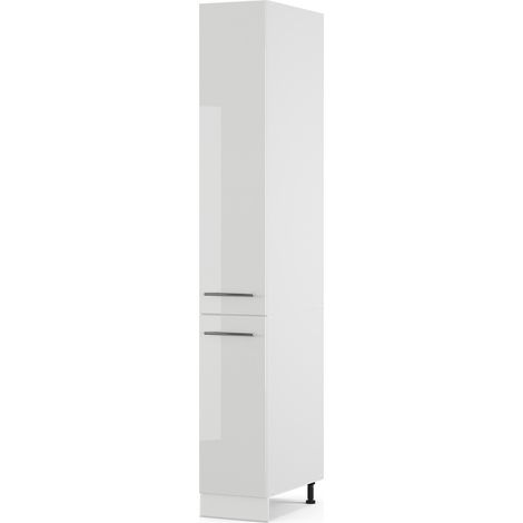 Mobile bagno alto Fame-Line, Bianco lucido, 30 x 206.8 cm, Vicco