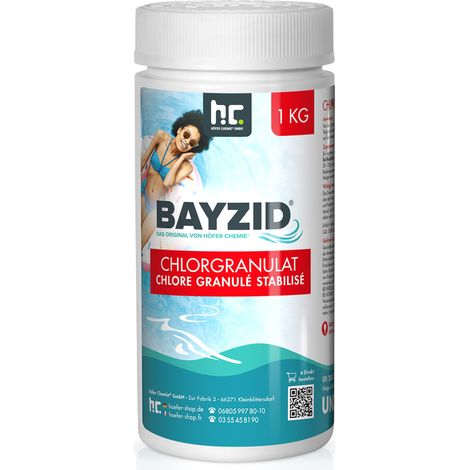 1 kg BAYZID® Chlorgranulat für Pools