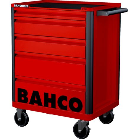 Bahco Campaign Werkstattwagen mit 5 Schubladen, rot (RAL 3001)