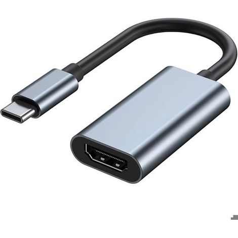 Adaptateur USB C vers HDMI 4K – Compatible MacBook Pro, iPad Pro, Chromebook – Plug and Play – Résolution jusqu'à 3840 x 2160 (1/4)