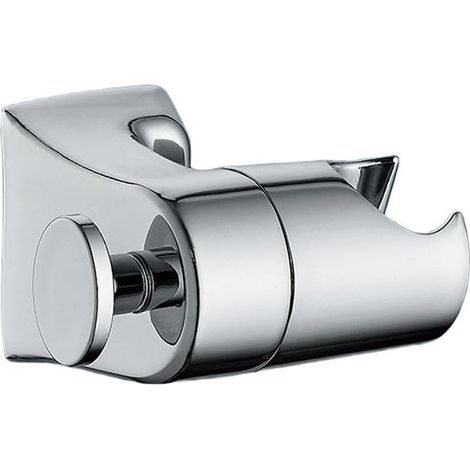 Support de pommeau de douche orientable à 360°, fixation murale sans perçage en acier inoxydable 304 avec accessoires pour pommes de douche standard, accessoire de salle de bain résistant à la rouille (1/5)